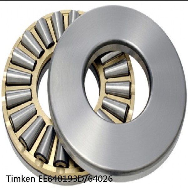 EE640193D/64026 Timken Thrust Spherical Roller Bearing