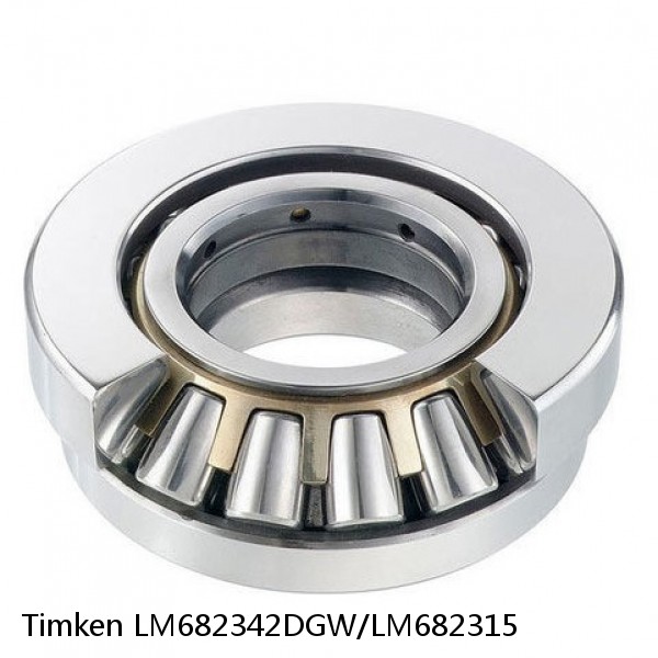 LM682342DGW/LM682315 Timken Thrust Spherical Roller Bearing