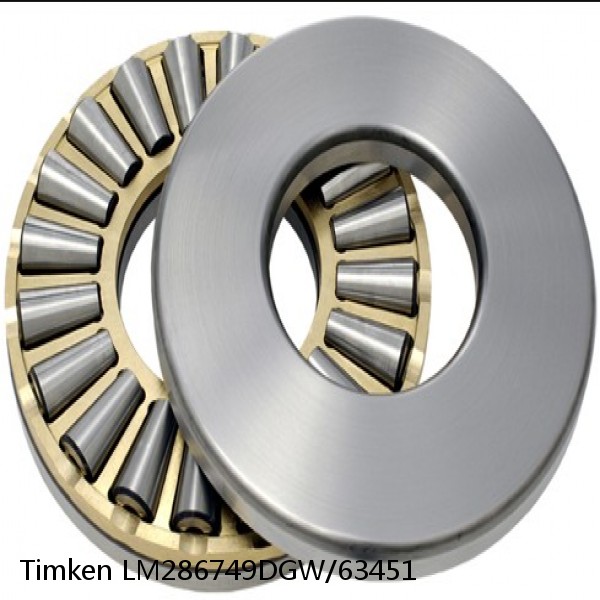 LM286749DGW/63451 Timken Thrust Tapered Roller Bearing