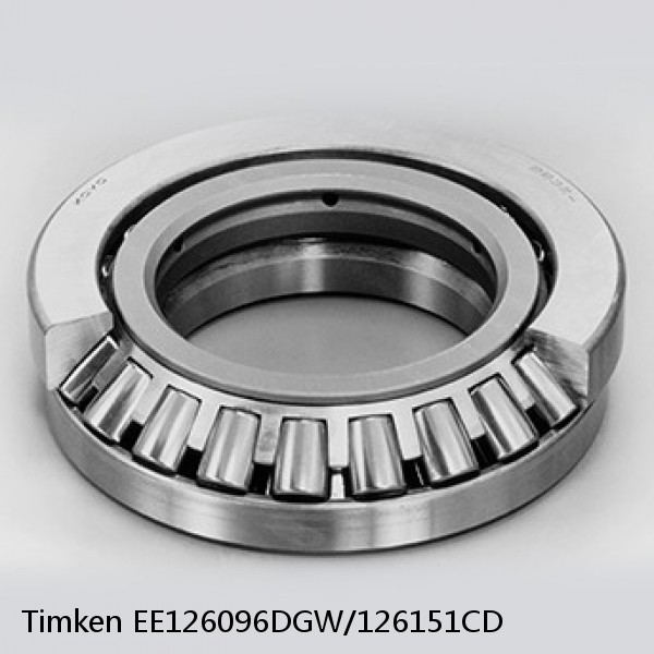 EE126096DGW/126151CD Timken Thrust Tapered Roller Bearing